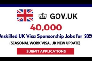 Read more about the article UK Tier 2 Visa Sponsored Government Jobs Available For Foreign Workers | Relocate To UK